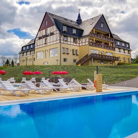 Panorama Berghotel Wettiner Hoehe Зайфен Екстериор снимка