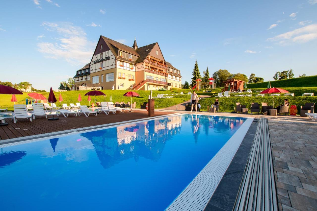 Panorama Berghotel Wettiner Hoehe Зайфен Екстериор снимка