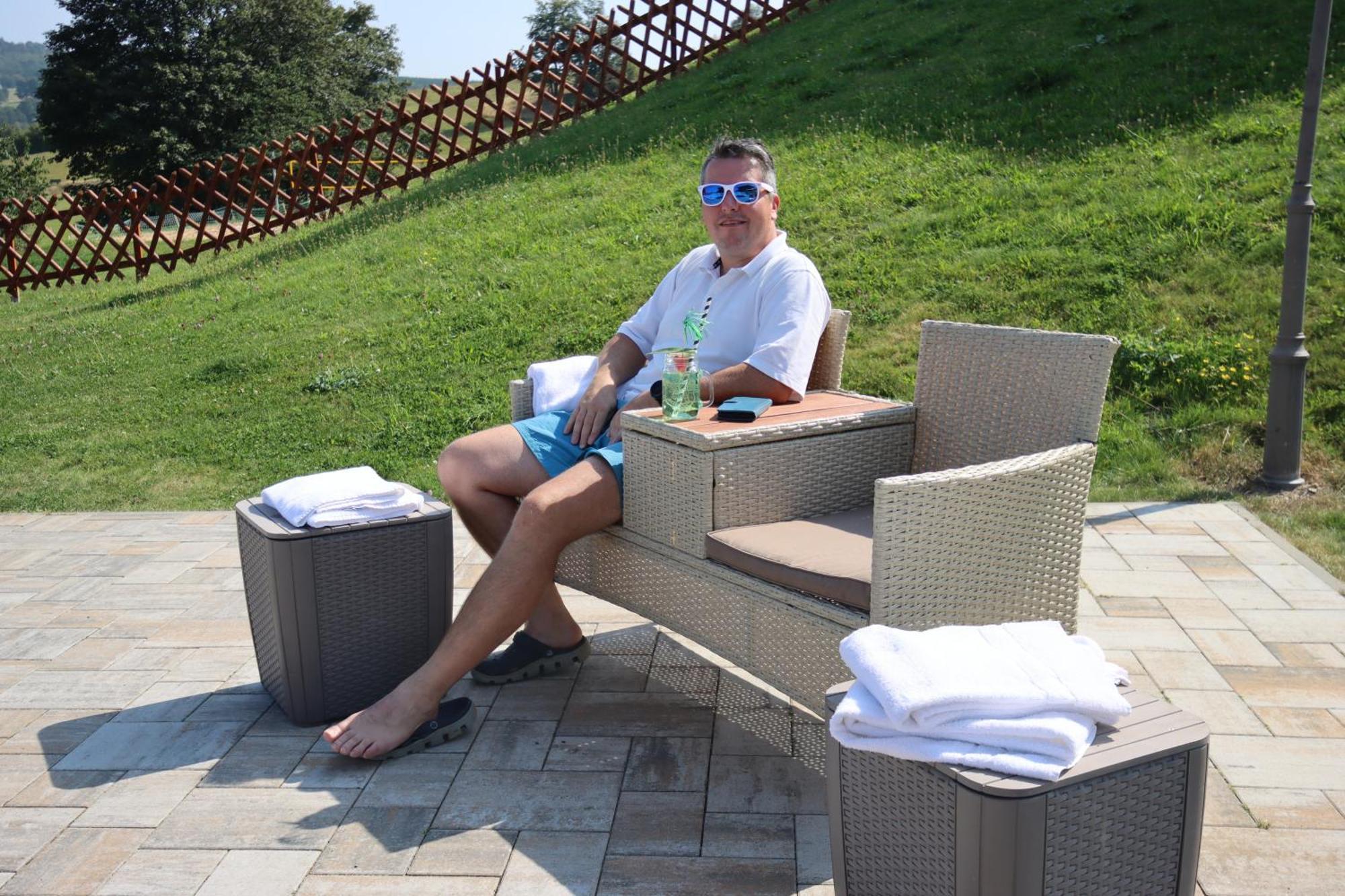 Panorama Berghotel Wettiner Hoehe Зайфен Екстериор снимка