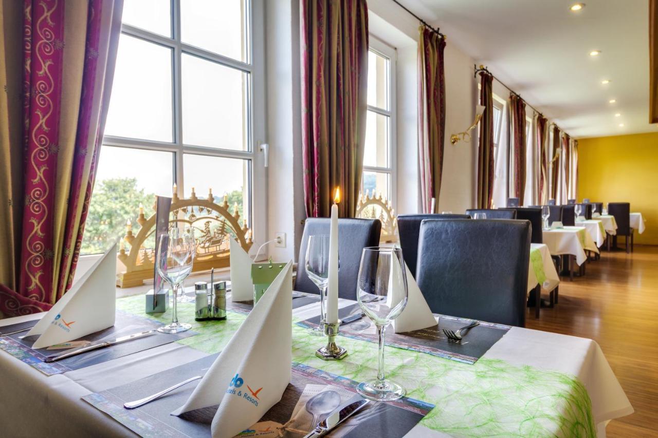 Panorama Berghotel Wettiner Hoehe Зайфен Екстериор снимка