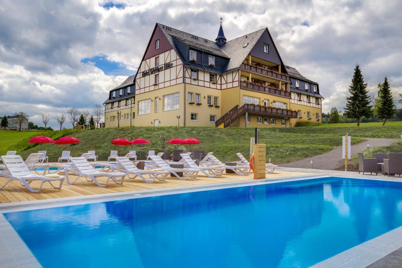 Panorama Berghotel Wettiner Hoehe Зайфен Екстериор снимка